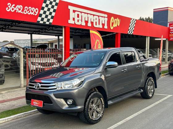 TOYOTA HILUX 2.7 SRV 4X4 CD 16V FLEX 4P AUTOMÁTICO TOYOTA HILUX 2.7 SRV 4X4 CD 16V FLEX 4P AUTOMÁTICO